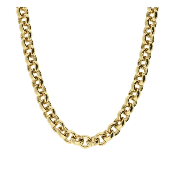 9ct Yellow Gold 25-Inch Belcher Chain - 51.6g