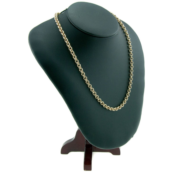 9ct Yellow Gold 25-Inch Belcher Chain - 51.6g