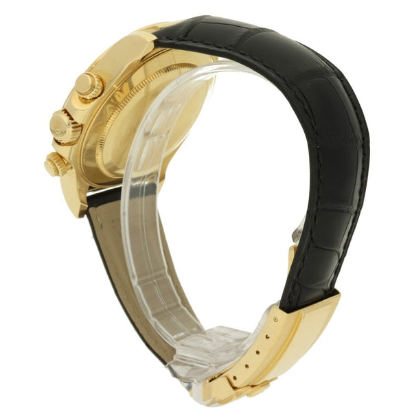 Daytona 116518 - Gents Gold Watch - Leather Strap - 2010