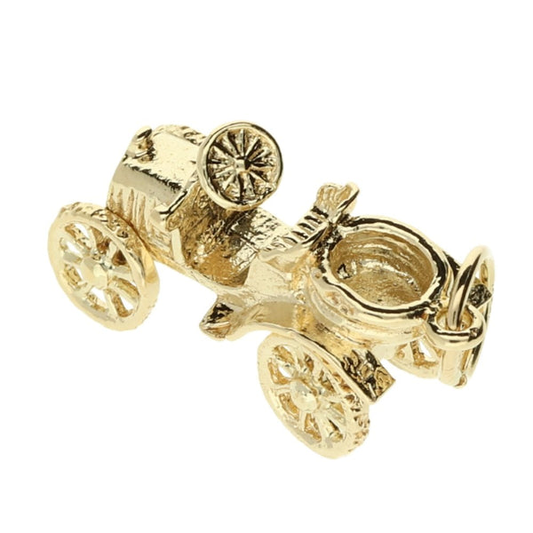 9ct Yellow Gold Motor-Car Charm - 3.2g