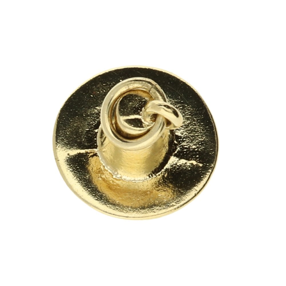 9ct Yellow Gold Witches Hat Charm - 1.8g