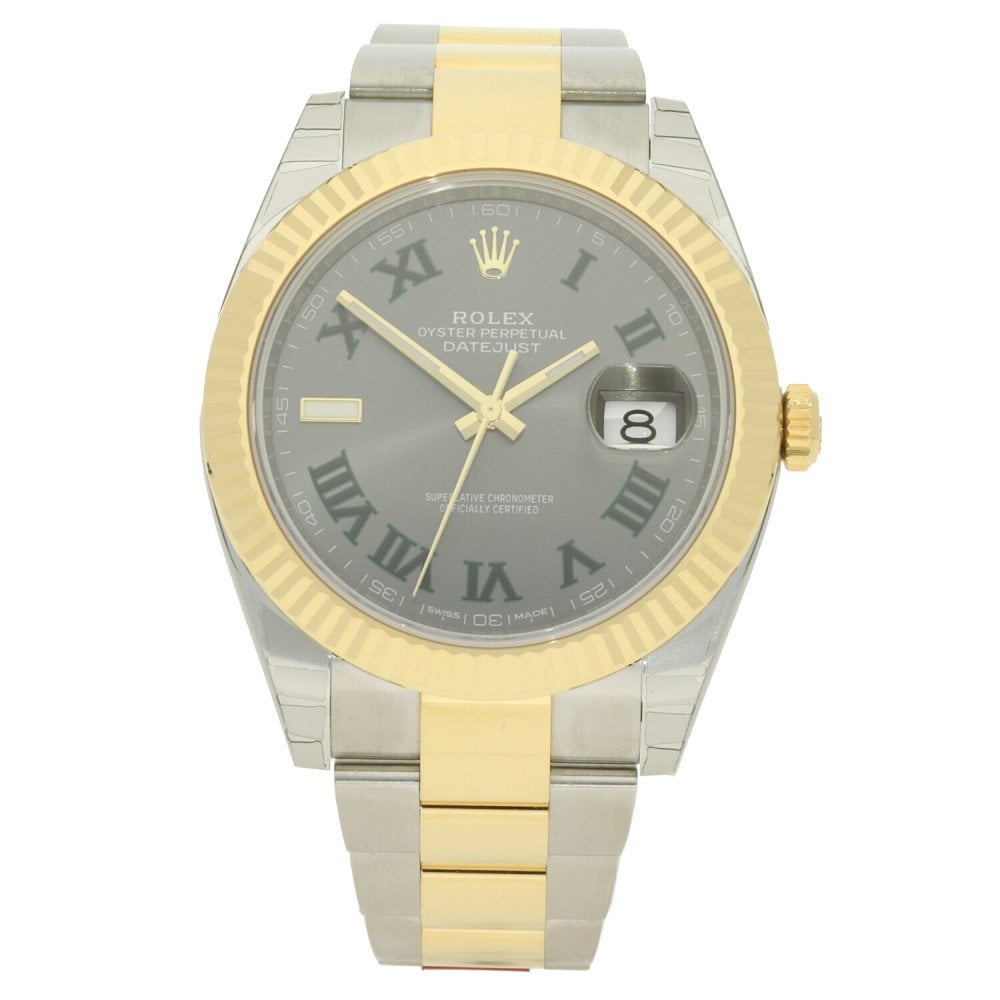 Datejust 41 126333 - Wimbledon - Silver Dial - Unworn 2018