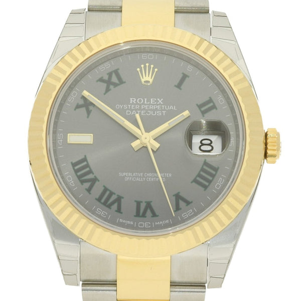 Datejust 41 126333 - Wimbledon - Silver Dial - Unworn 2018