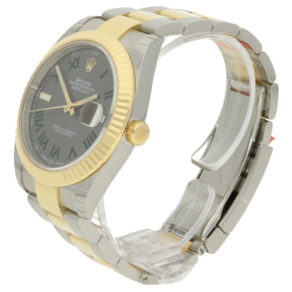 Datejust 41 126333 - Wimbledon - Silver Dial - Unworn 2018