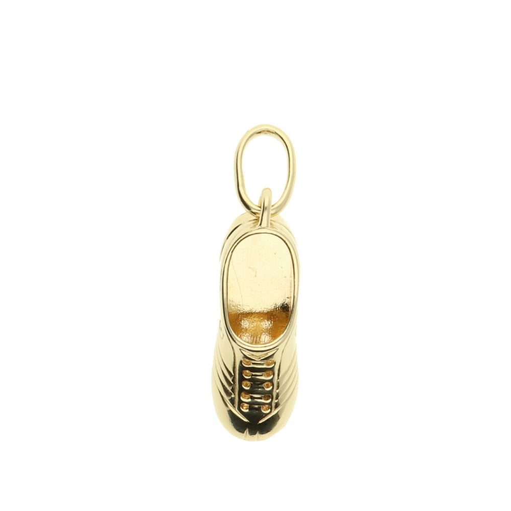 9ct Yellow Gold Football Boot - 3.7g