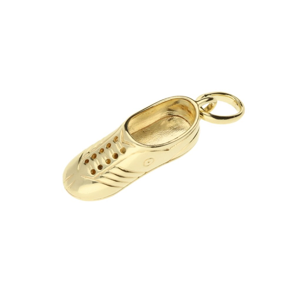 9ct Yellow Gold Football Boot - 3.7g