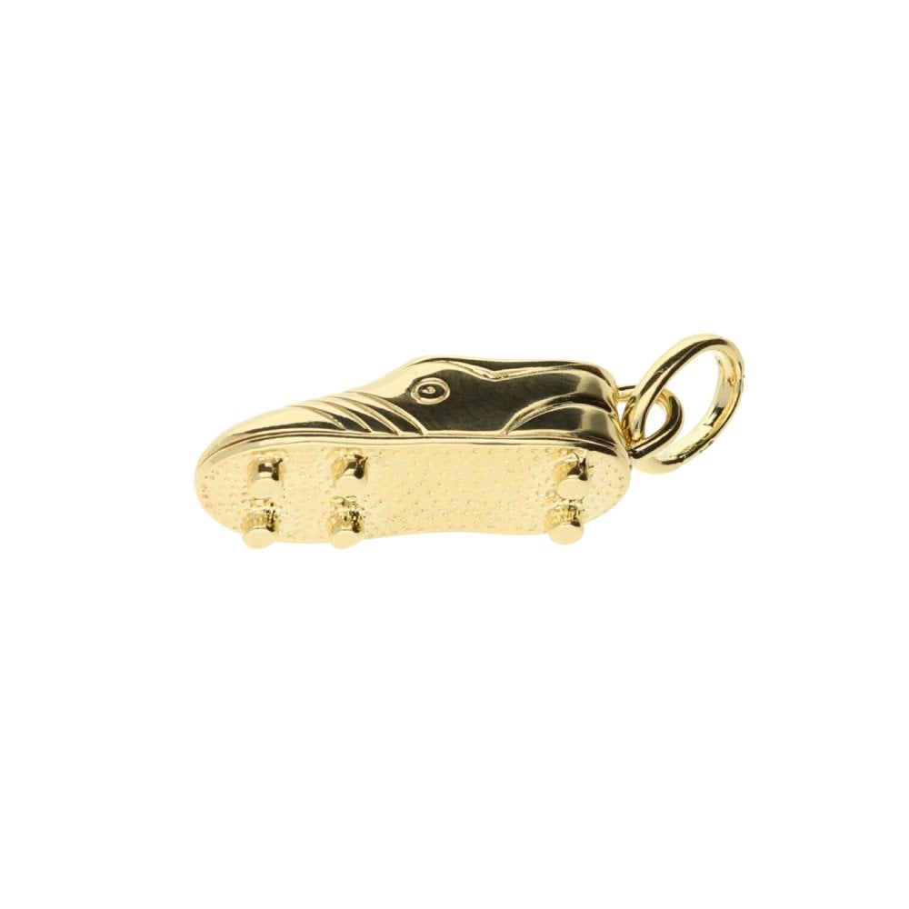 9ct Yellow Gold Football Boot - 3.7g
