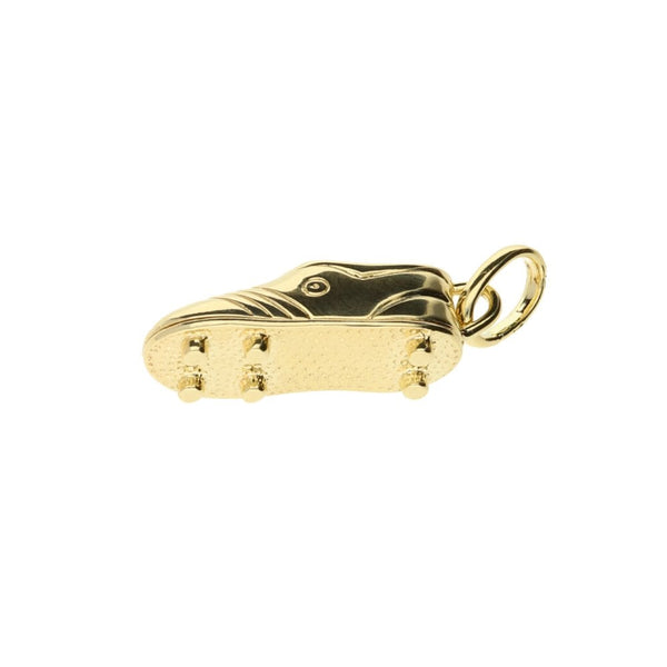 9ct Yellow Gold Football Boot - 3.7g