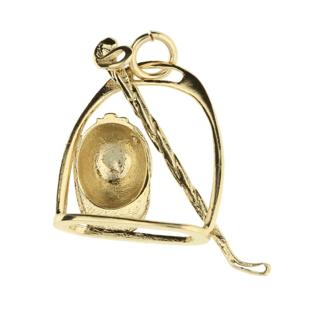 9ct Yellow Gold Jockeys-Kit Charm - 3.7g