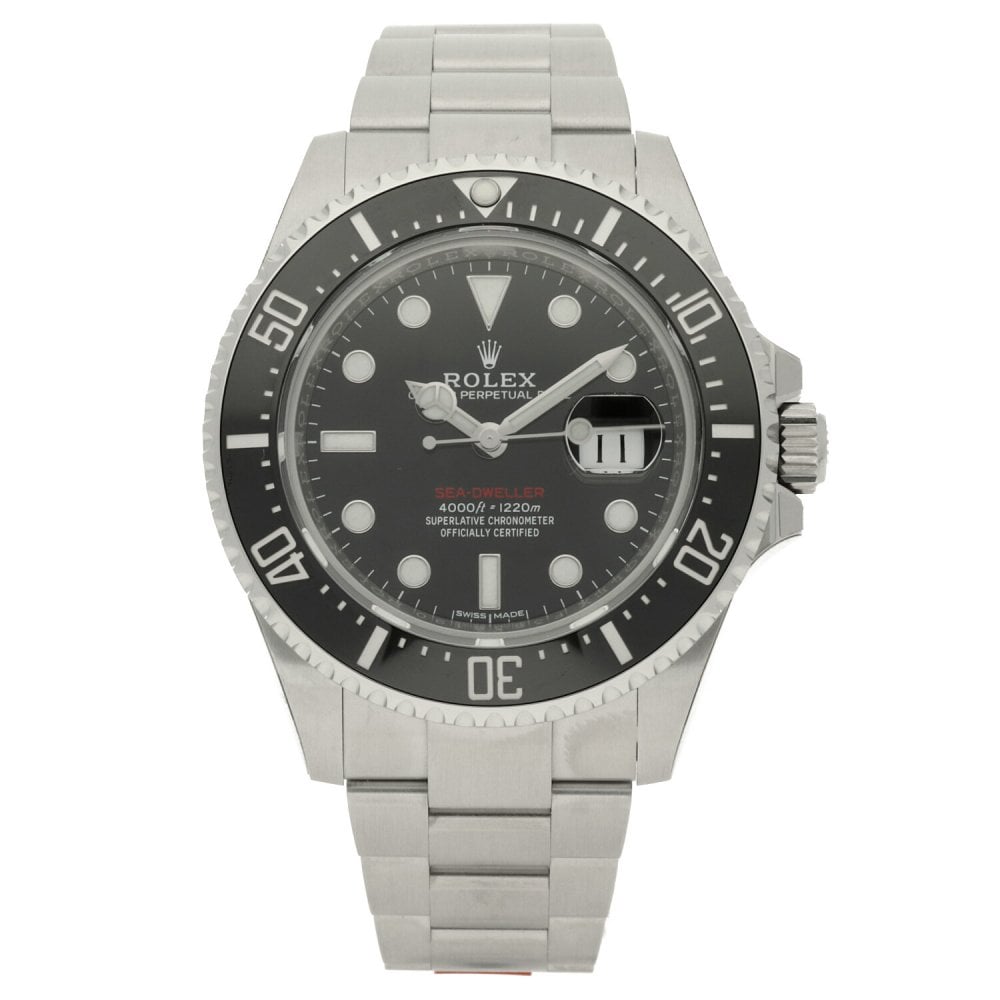 Sea-Dweller 126600 - Red Text - Stickered Unworn 2018