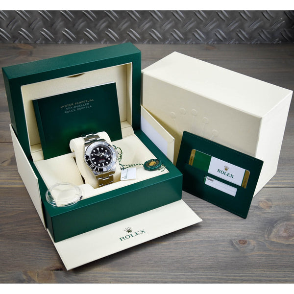 Sea-Dweller 126600 - Red Text - Stickered Unworn 2018
