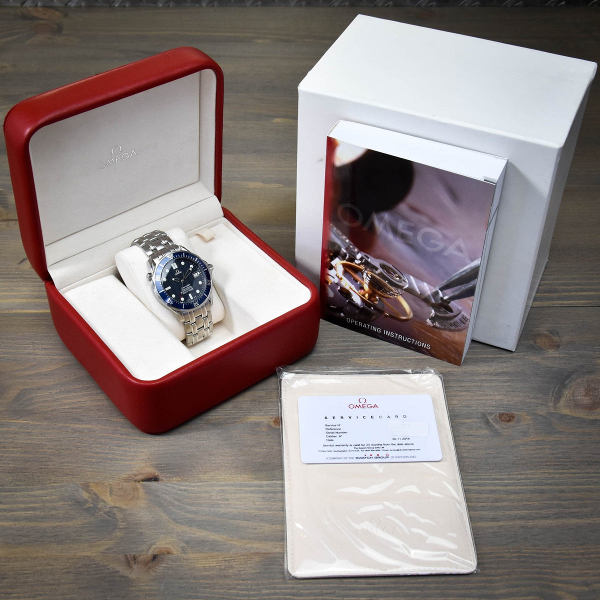 Seamaster 300m - 25318000 - Blue Dial - Circa 1998