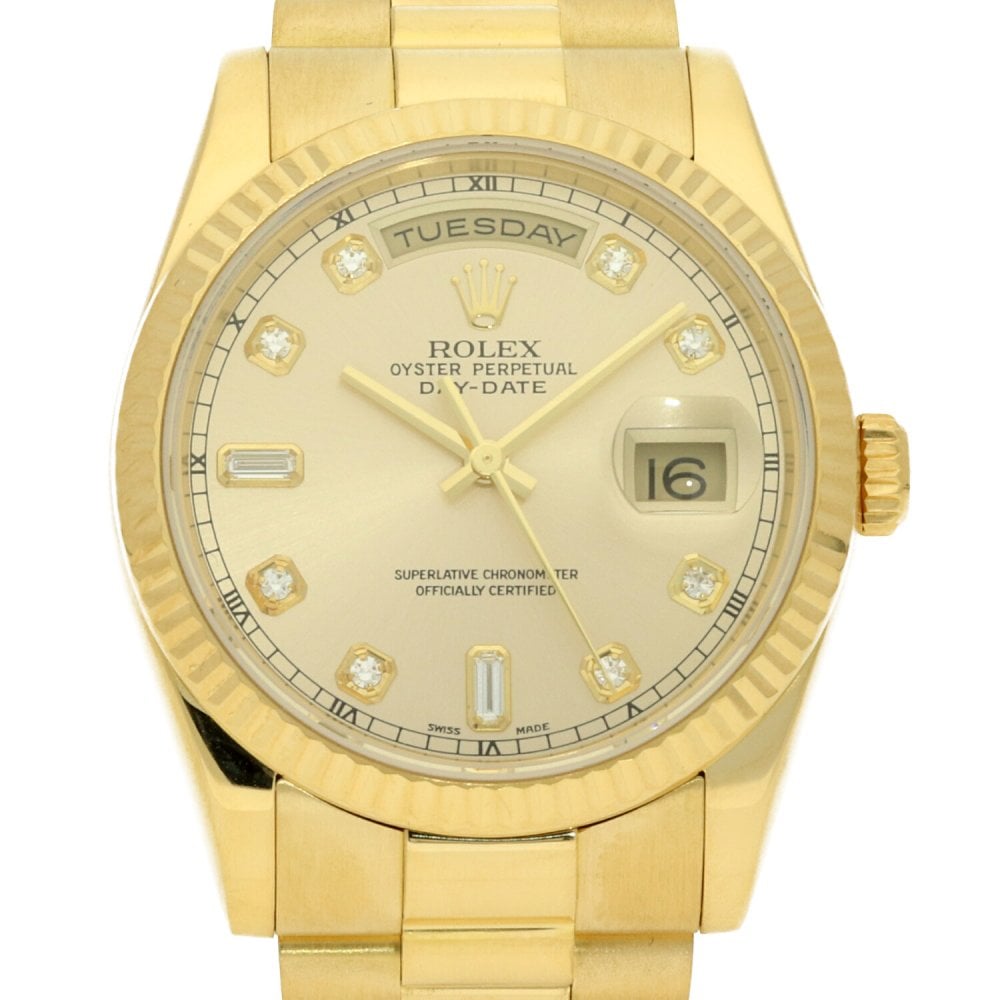 Day-Date 118238 -18ct Gold -  Diamond Dial - 2003