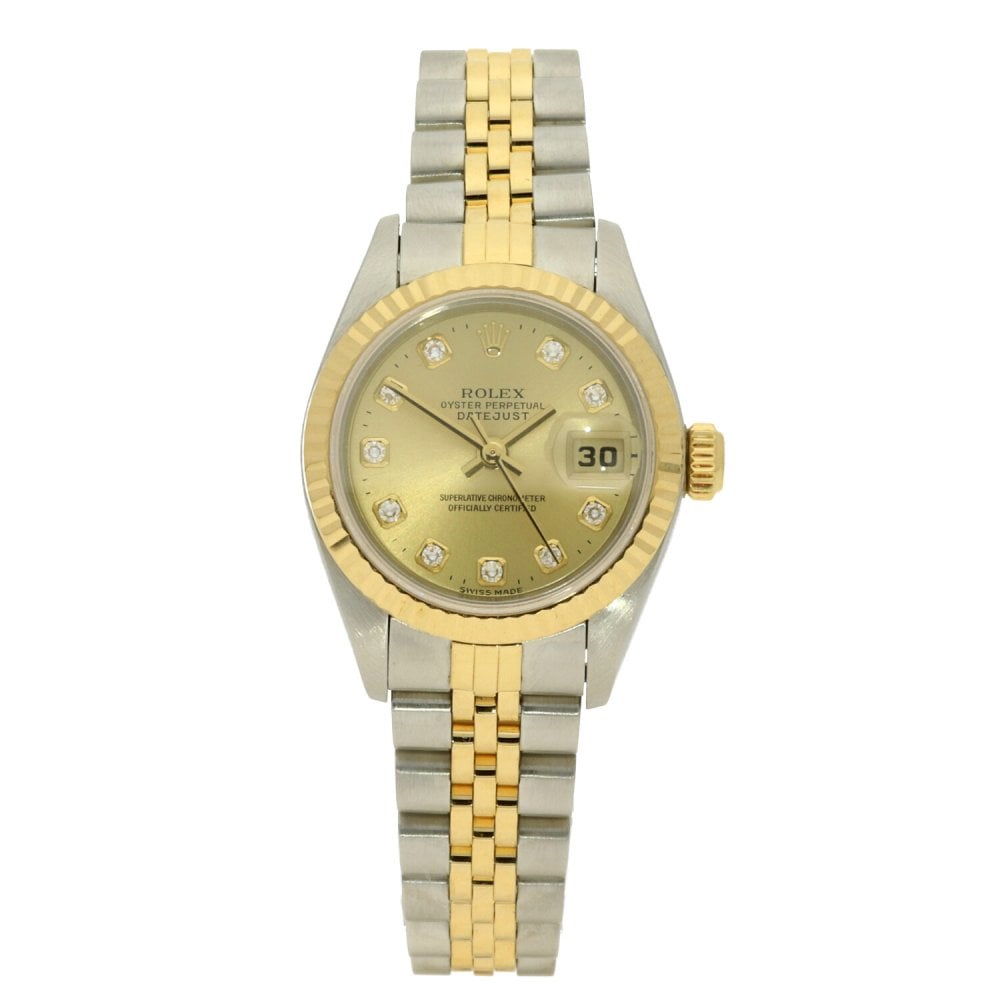 Datejust 69173 - Ladies - Champagne Diamond Dial - 1998