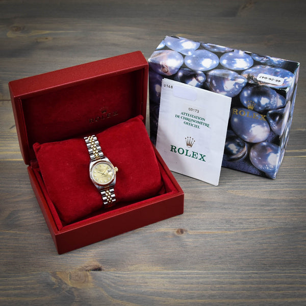 Datejust 69173 - Ladies - Champagne Diamond Dial - 1998