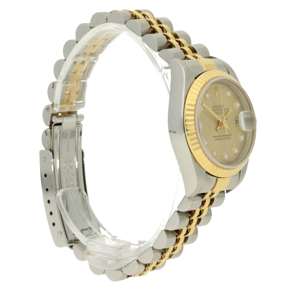 Datejust 69173 - Ladies - Champagne Diamond Dial - 1998