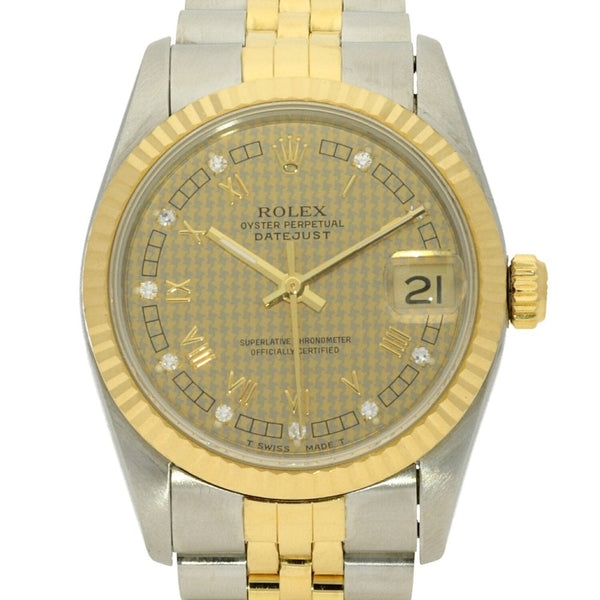 Datejust 68273 31mm - Houndstooth Diamond Dot Dial - Circa 1993