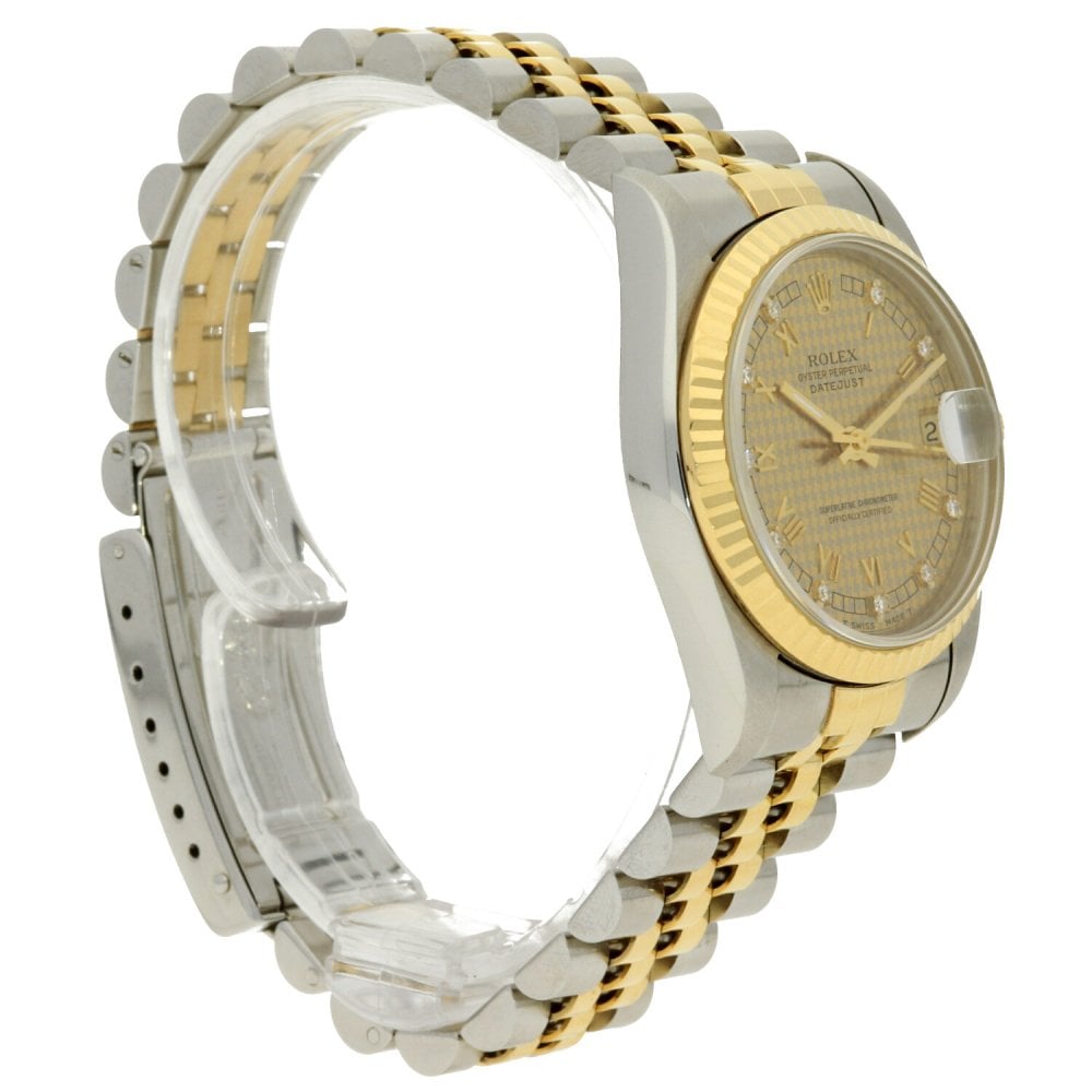 Datejust 68273 31mm - Houndstooth Diamond Dot Dial - Circa 1993