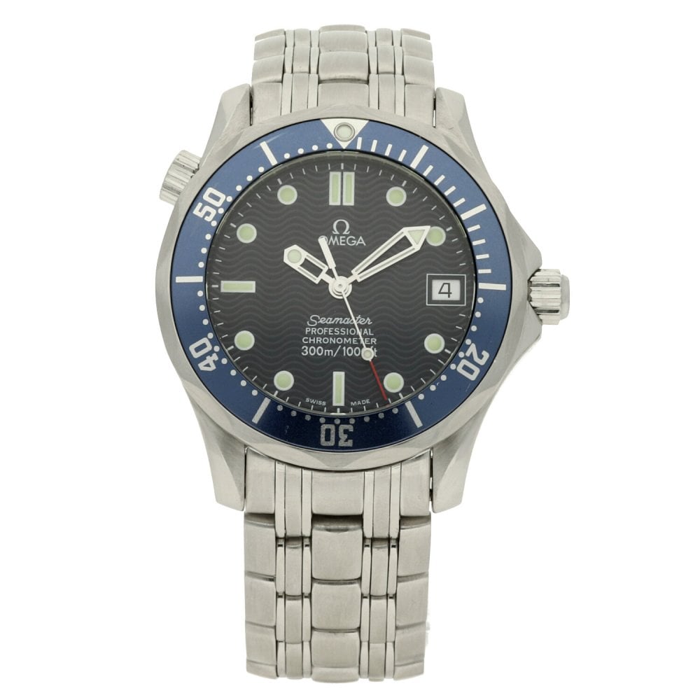 Seamaster 2551.80.00 - Midsize Watch - Blue Dial- Circa 2000