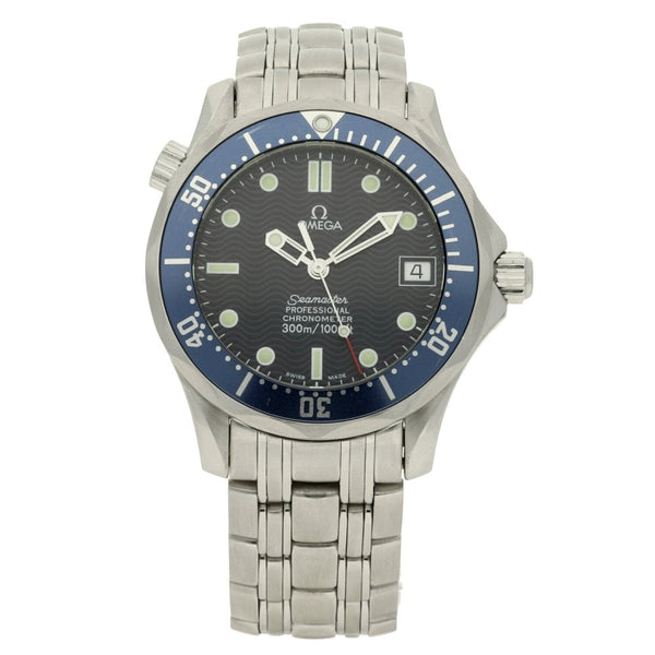 Seamaster 2551.80.00 - Midsize Watch - Blue Dial- Circa 2000