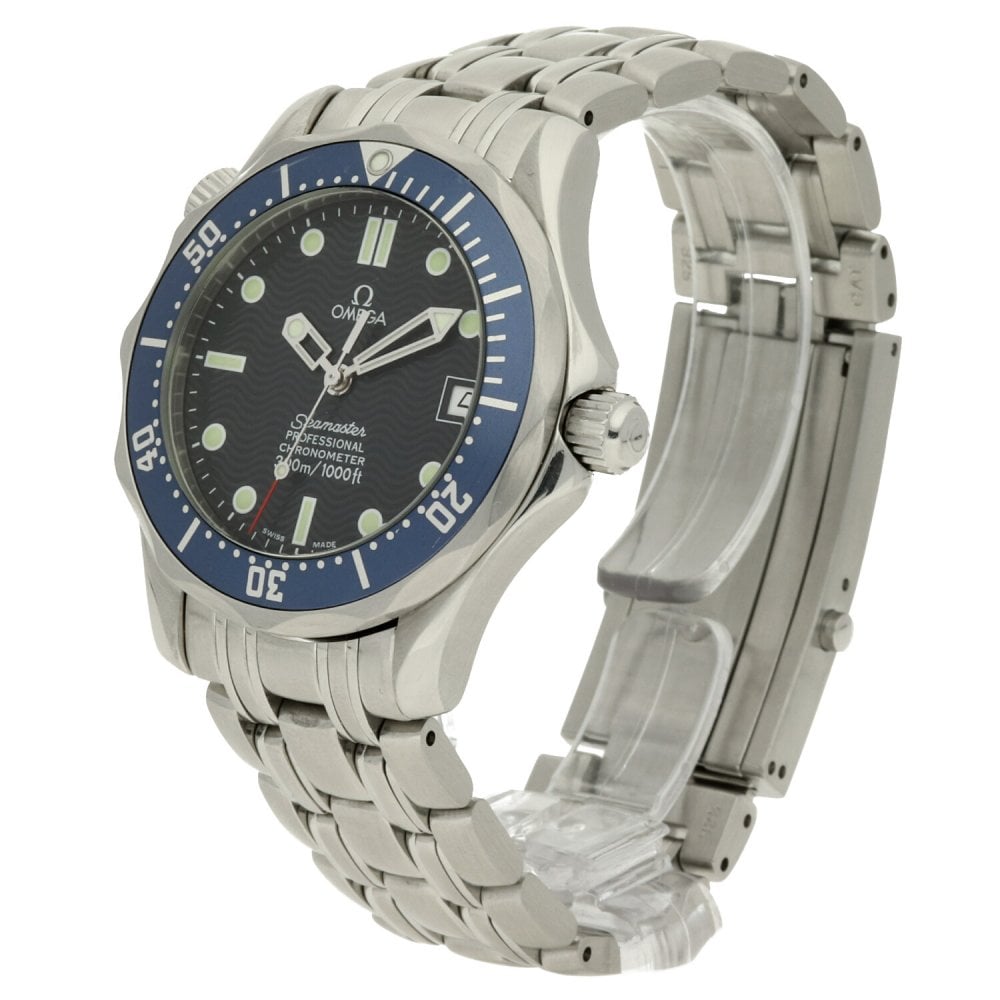 Seamaster 2551.80.00 - Midsize Watch - Blue Dial- Circa 2000