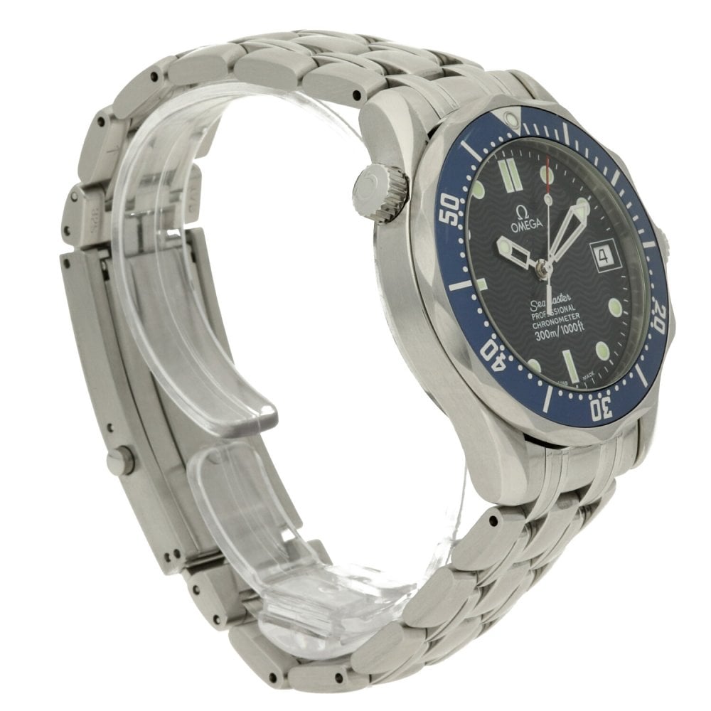 Seamaster 2551.80.00 - Midsize Watch - Blue Dial- Circa 2000