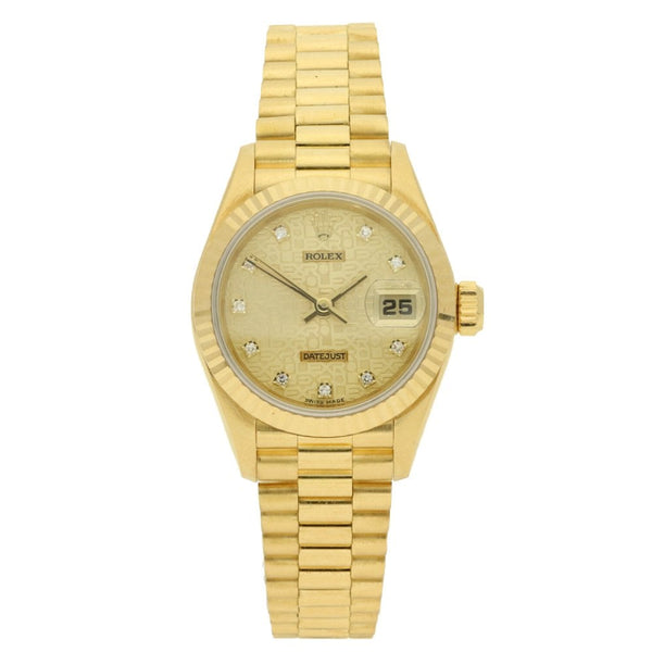 Datejust 69178 - 18ct Gold Ladies Watch - 1998