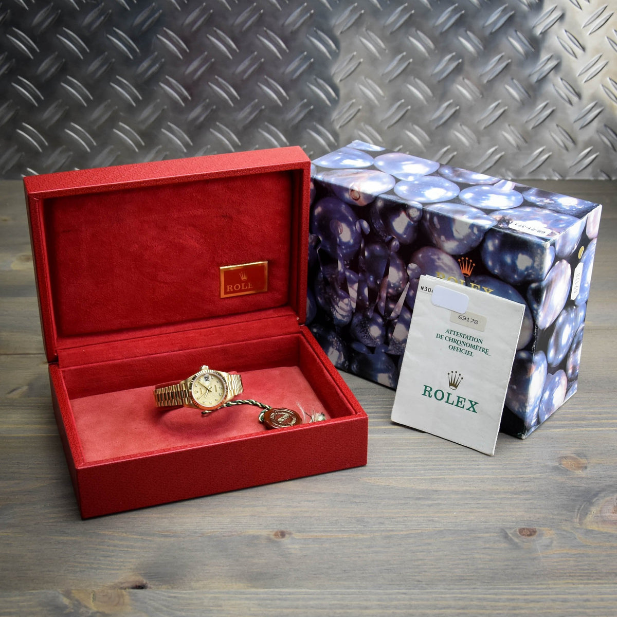 Datejust 69178 - 18ct Gold Ladies Watch - 1998
