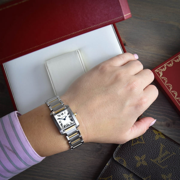 Tank 2384 - Ladies Steel and Gold Watch - 2004