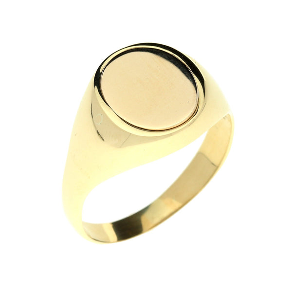 9ct Yellow Gold Masonic Reversible Ring - 7.2g