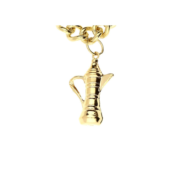 9ct Yellow-Gold Charm Bracelet - 22.3g