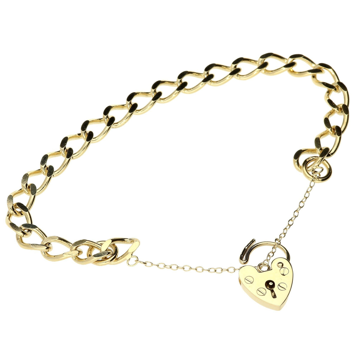 9ct Yellow Gold Ladies Bracelet - 13.6g