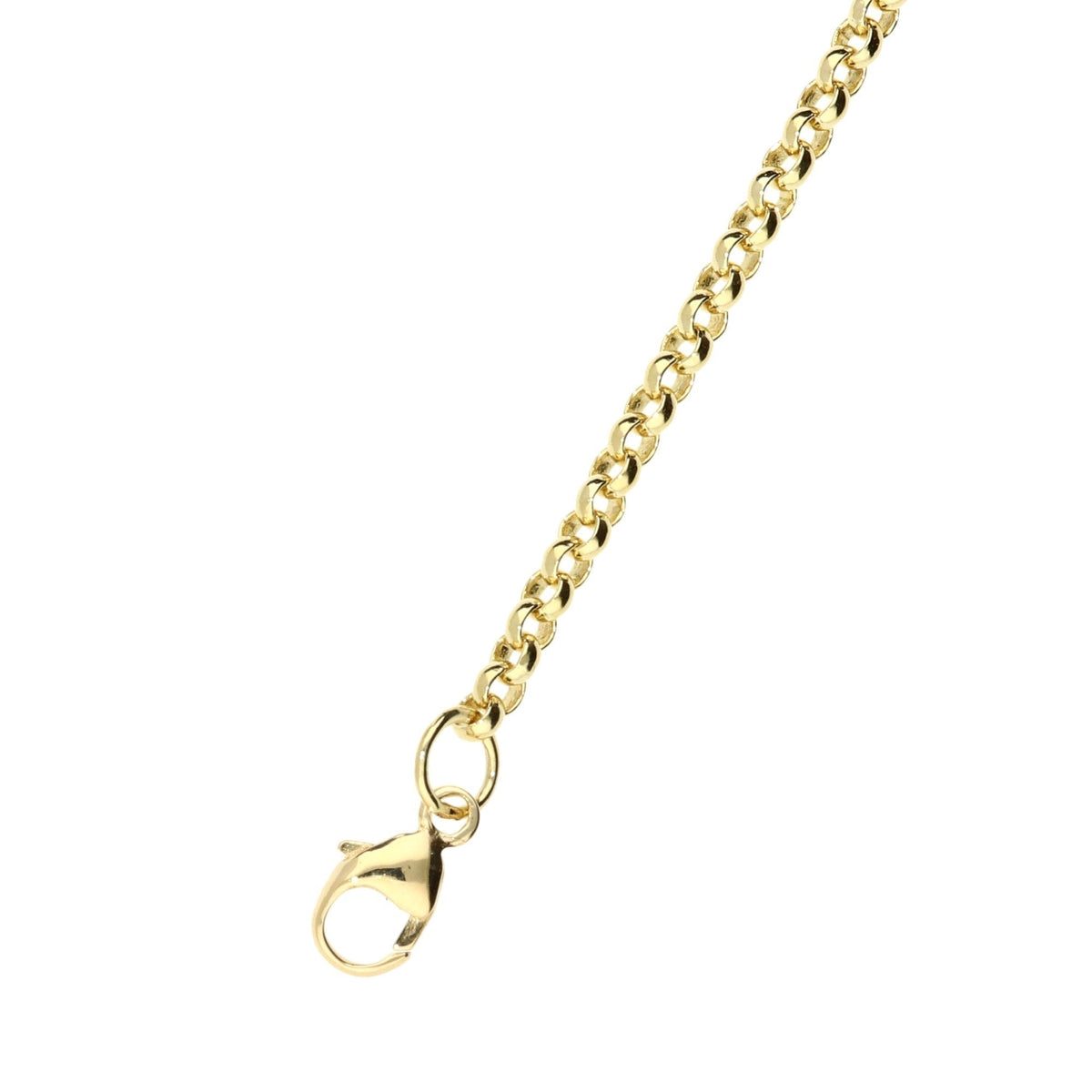 9ct Yellow Gold 18 inch Belcher Chain - 7.8 grams