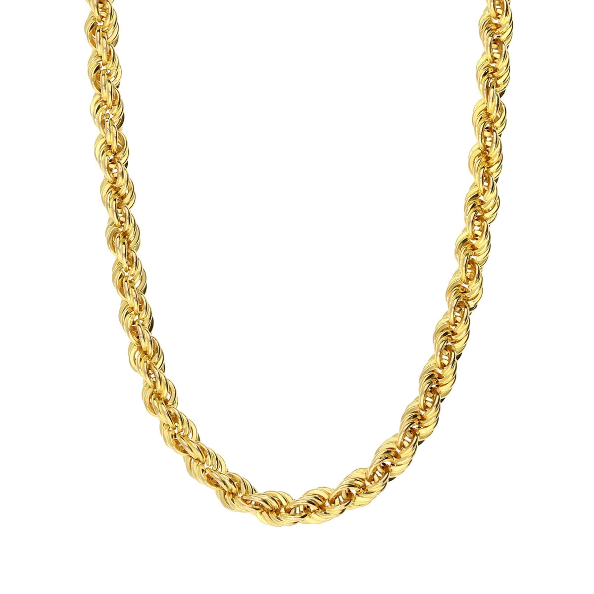 Second Hand 9ct Yellow Gold 18 inch Rope Chain - 4.1g