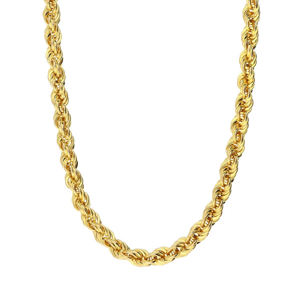 Second Hand 9ct Yellow Gold 18 inch Rope Chain - 4.1g