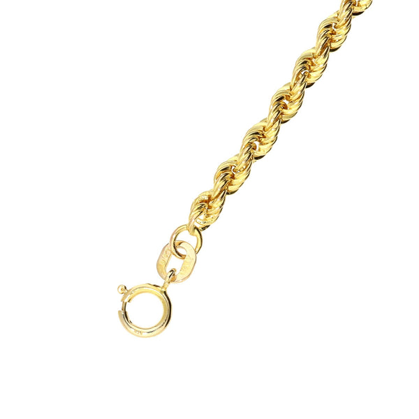 Second Hand 9ct Yellow Gold 18 inch Rope Chain - 4.1g