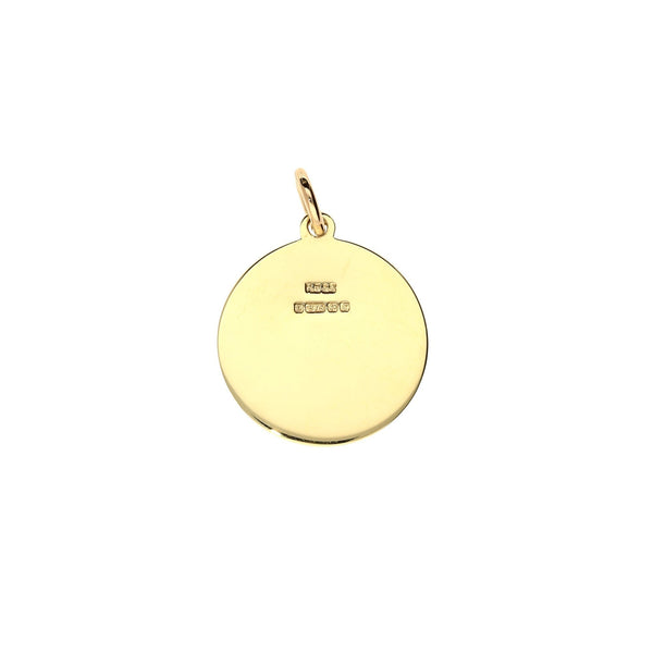 Small 9ct St Christopher Pendant - 3.1g