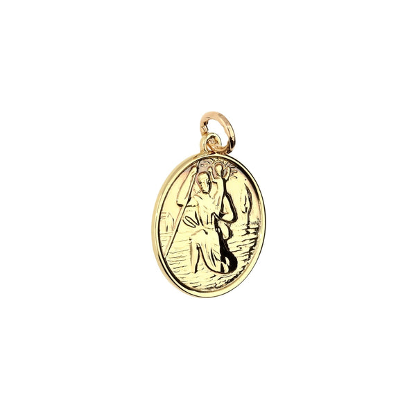 Small 9ct St Christopher Pendant - 3.1g