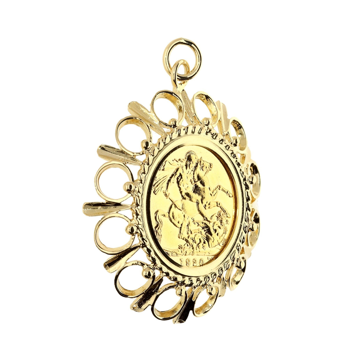 1920 Full Sovereign Pendant - 13.4g