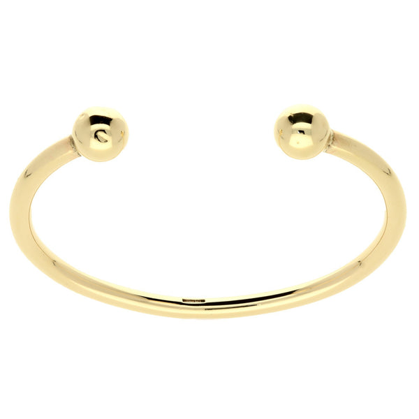 9ct Yellow Gold Torque Bangle 28.5g
