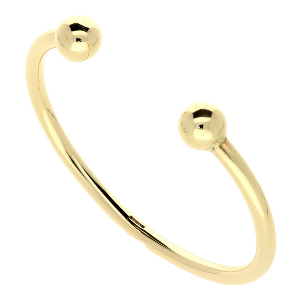 9ct Yellow Gold Torque Bangle 28.5g
