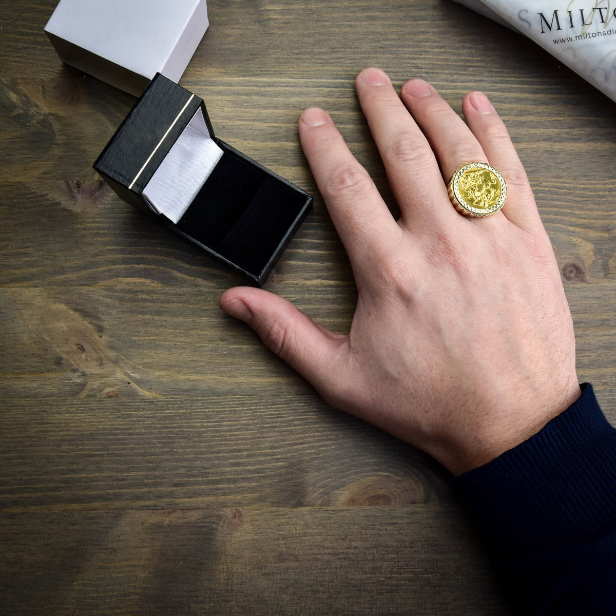 1914 Full-Sovereign Ring - 16.4g