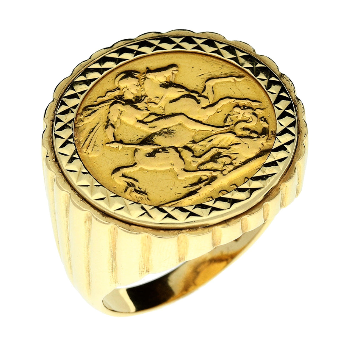 1914 Full-Sovereign Ring - 16.4g