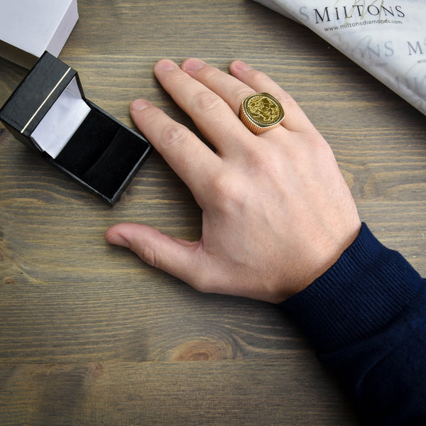 1913 Full-Sovereign Ring - 20.2g