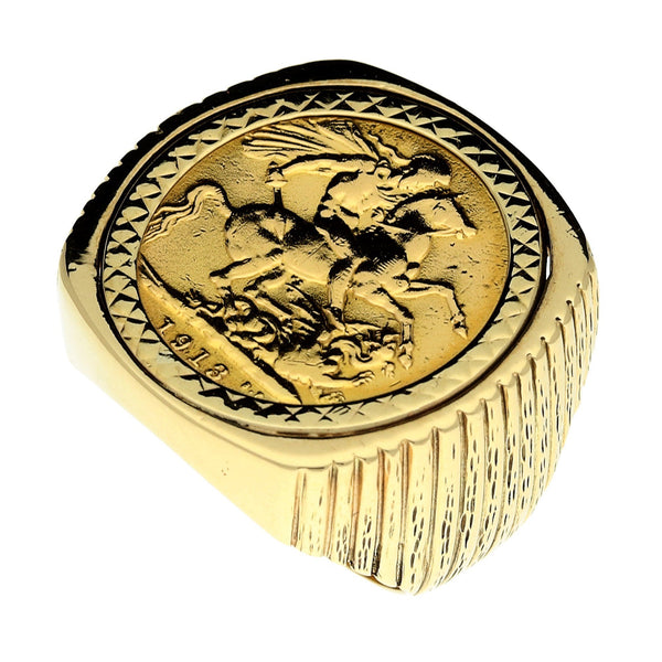 1913 Full-Sovereign Ring - 20.2g