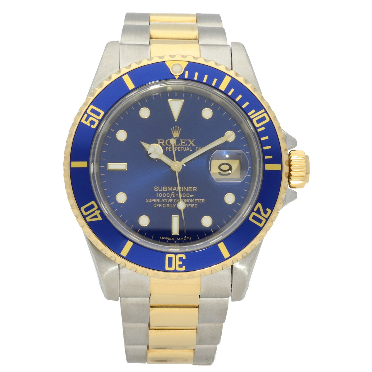 Submariner 16613 - Blue Dial & Bezel - 1989