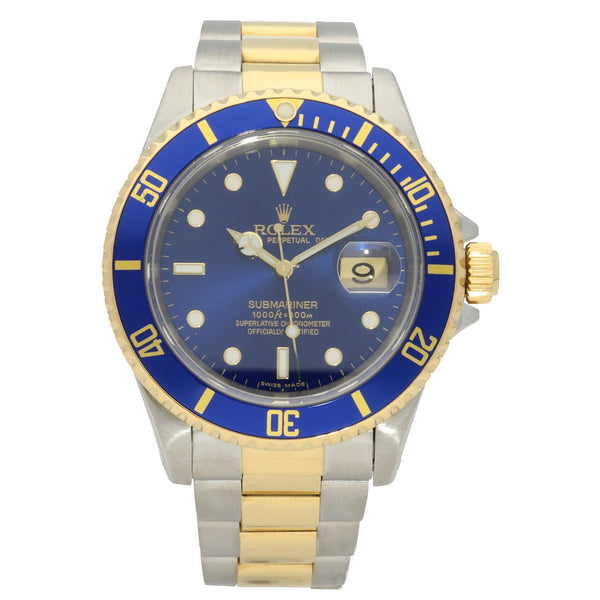 Submariner 16613 - Blue Dial & Bezel - 1989