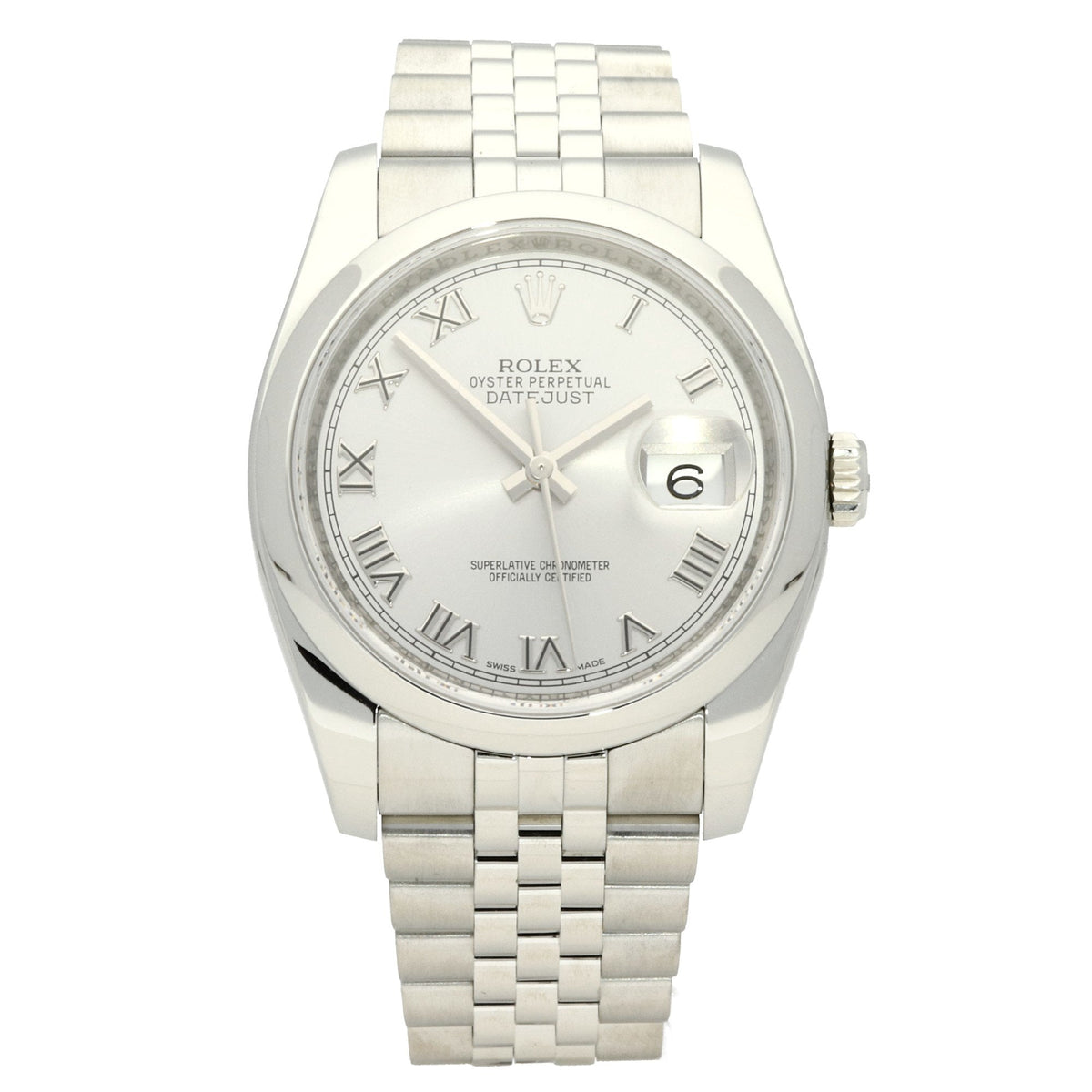 Datejust 116200 - Gents Watch - Silver Dial - 2017