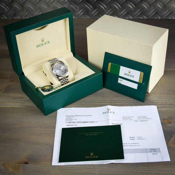 Datejust 116200 - Gents Watch - Silver Dial - 2017