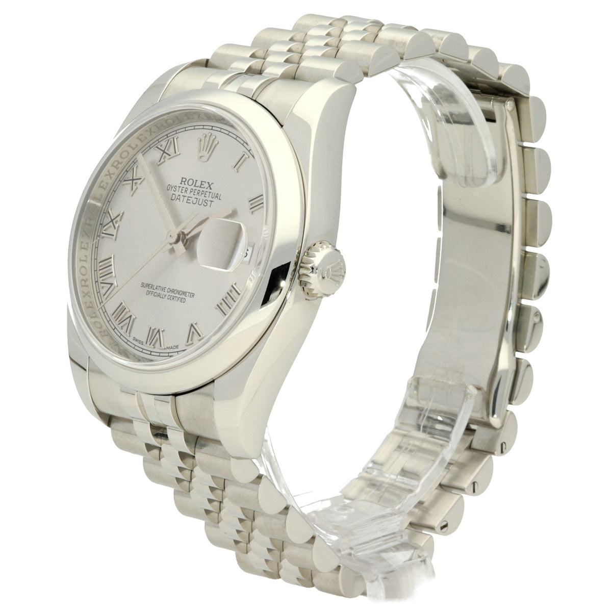 Datejust 116200 - Gents Watch - Silver Dial - 2017